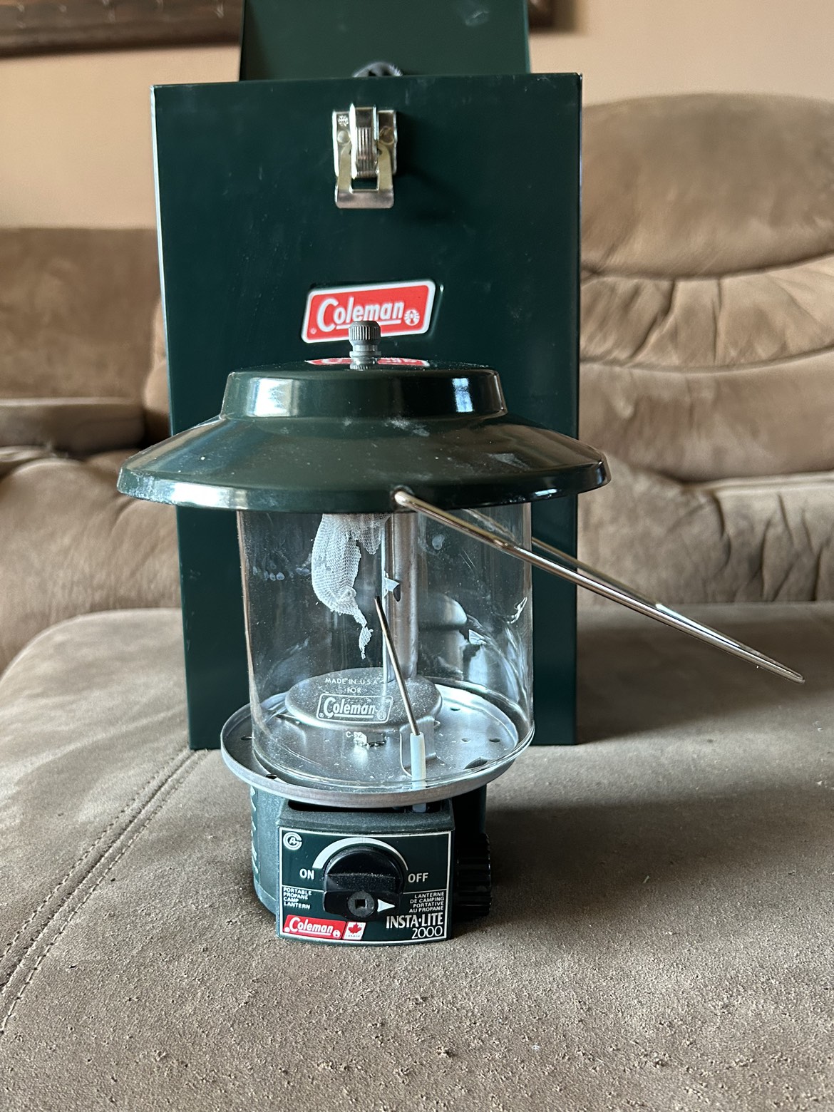 Coleman Propane Camping Lamp