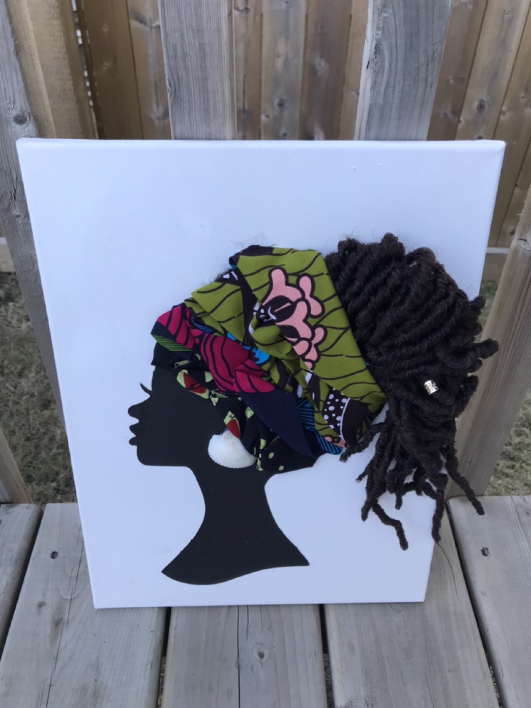 3D african wall decor - photo 2