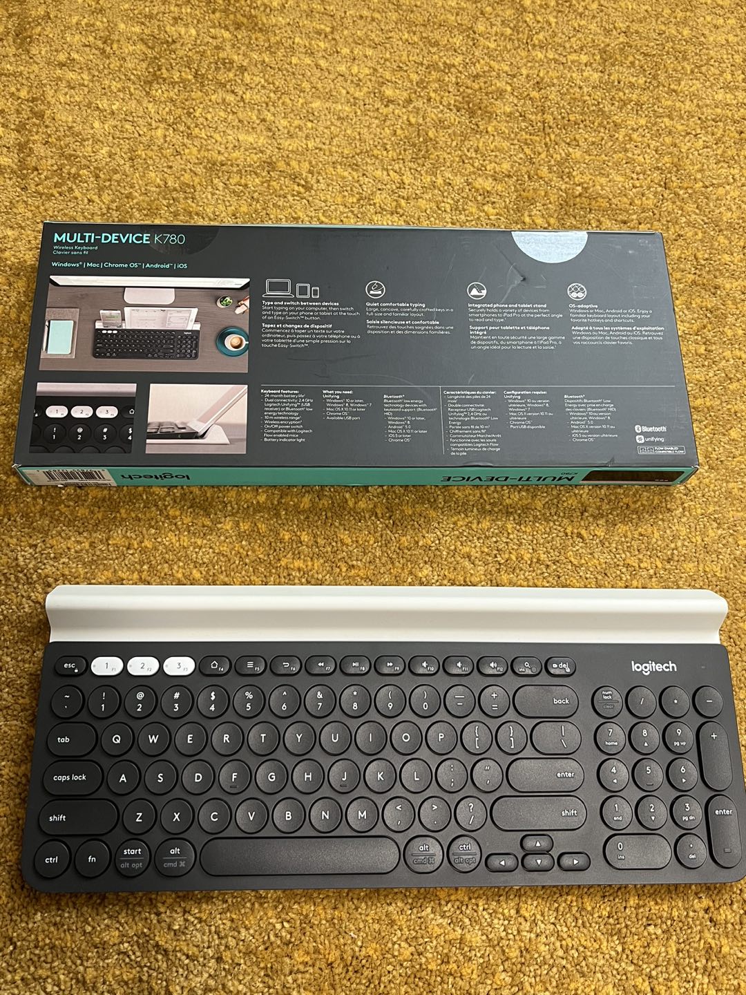 Logitech keyboard with mouse - photo 3