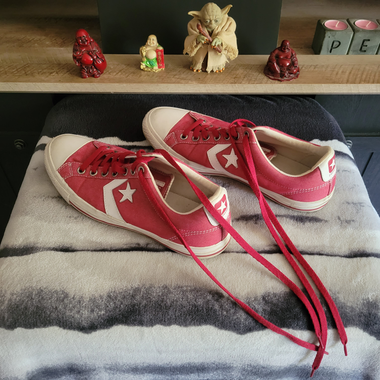 Converse All☆Star Size 10 Red worn once - photo 2