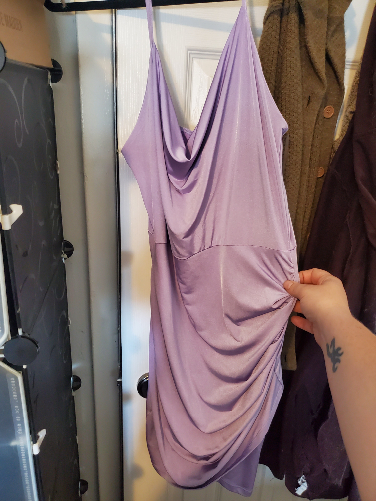 Fashionnova Lavender Dress thumbnail
