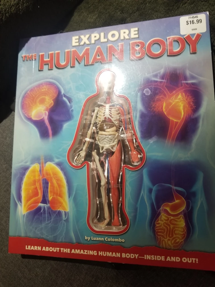 Explore the Human Body 3D  Book
