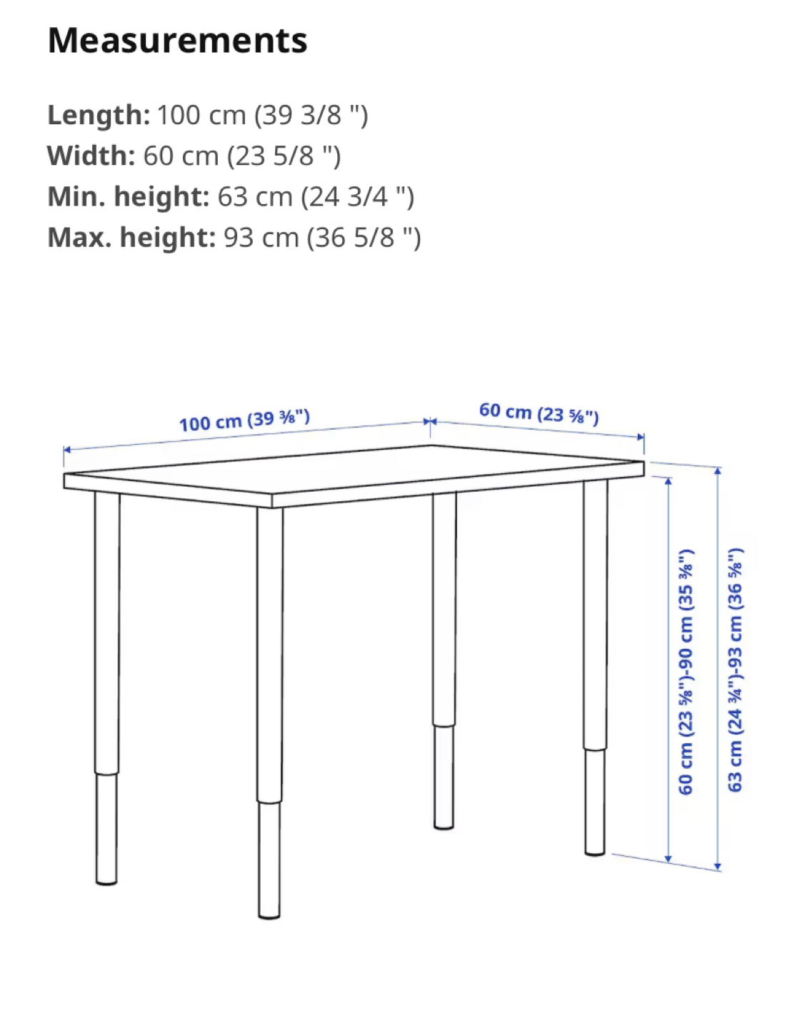 White desk - IKEA - photo 2