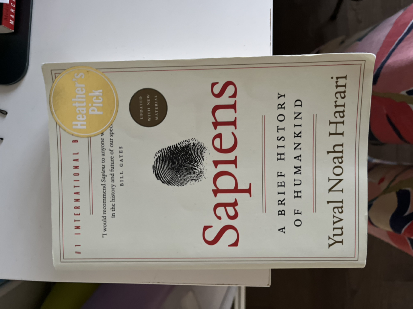 Sapiens book Yuval Noah Harari thumbnail