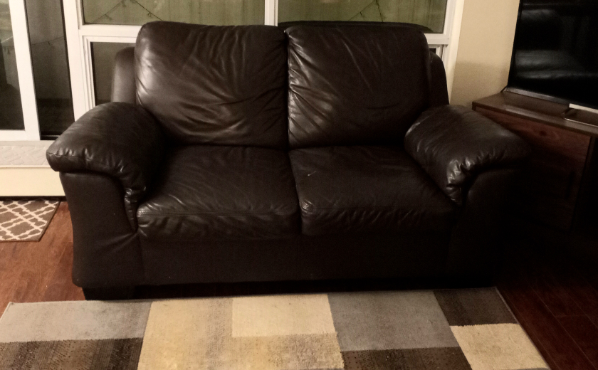 Pure leather sofa  - Love seats (2 seater)