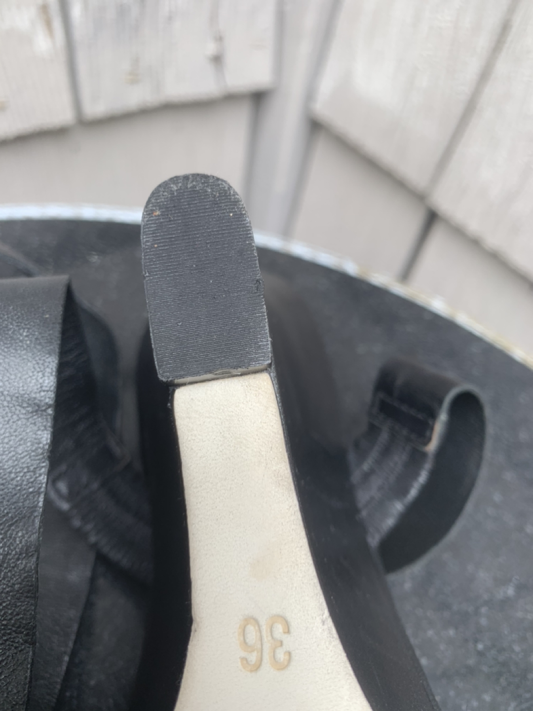 BCBG max azria  wedge, open toe heels, worn once vintage image indicator(2)