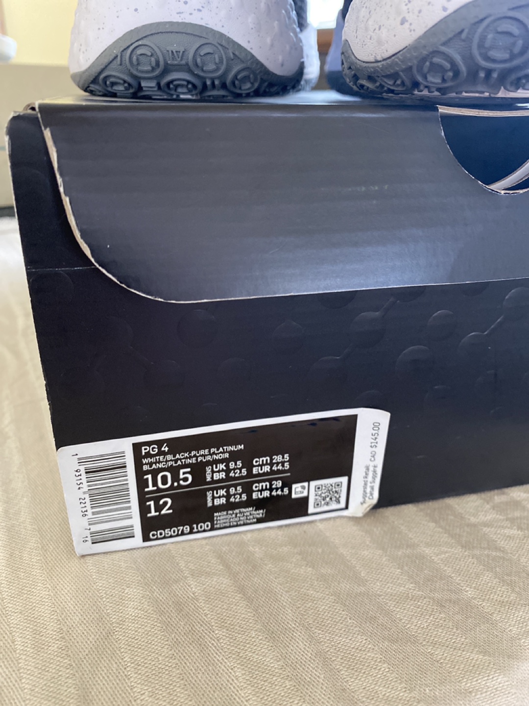 Paul George IV size 10.5 men BNIB! - photo 3