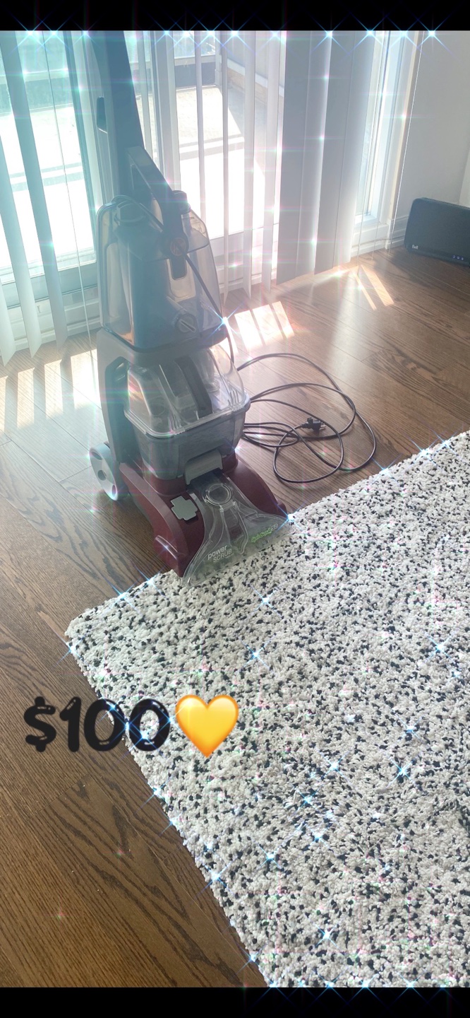 Hoover Power Scrub Deluxe Carpet Cleaner Machine - photo 2