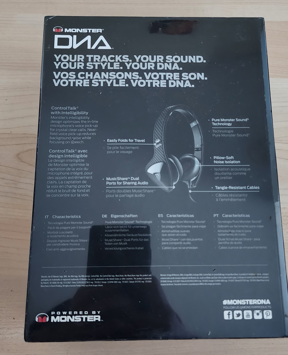 Monster DNA headphones - photo 2