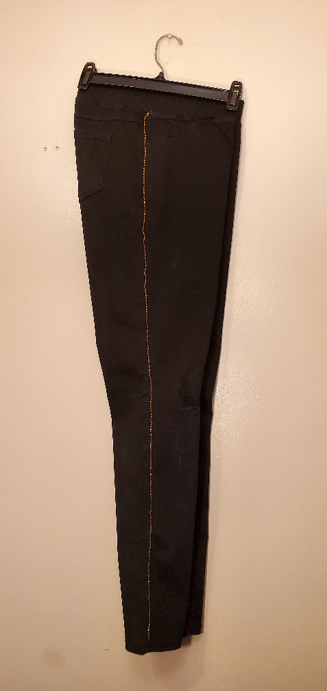 🔥NWOT JVINI Jeggings Black US Large - photo 4