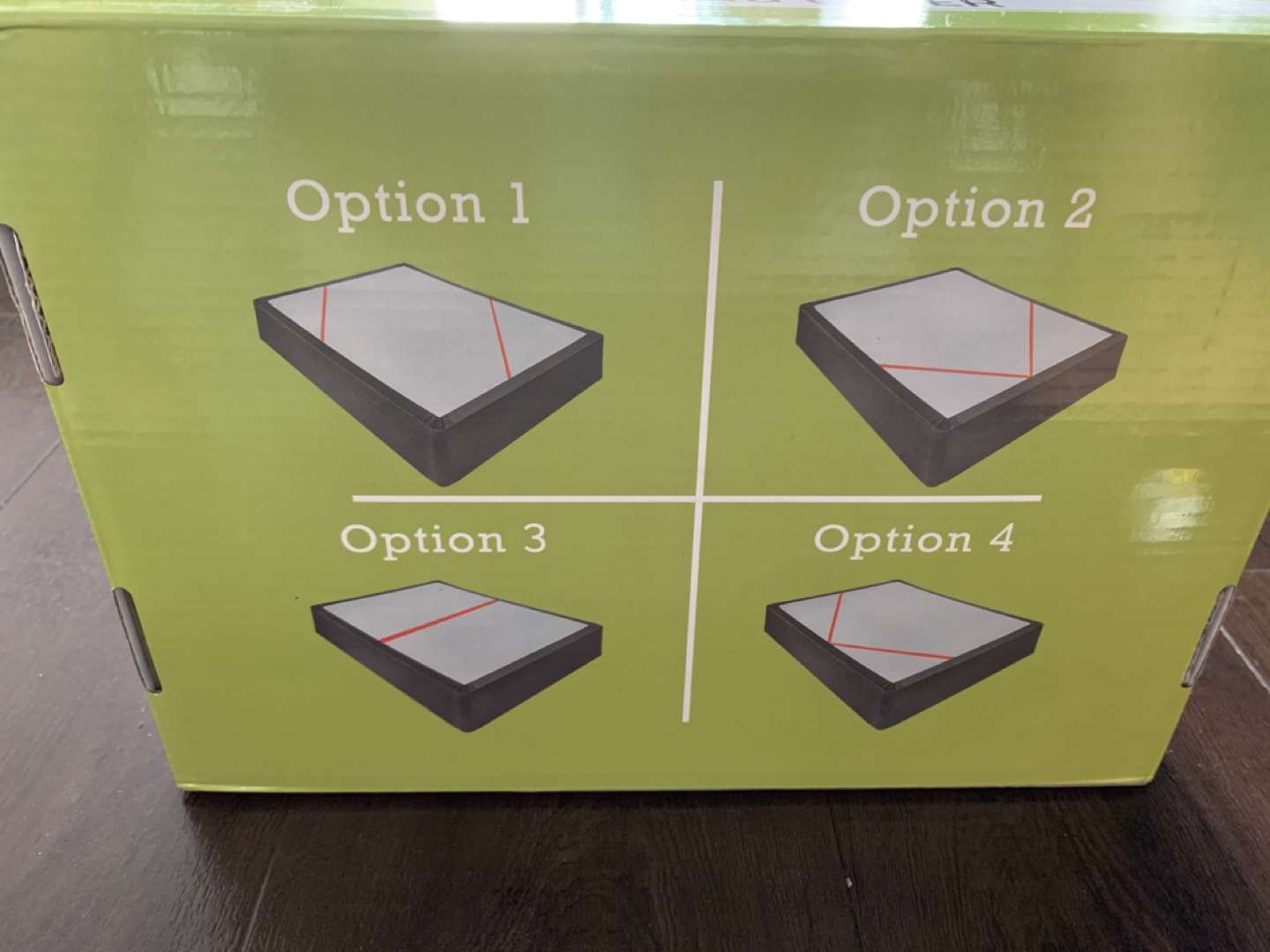 Box spring cover image indicator(6)