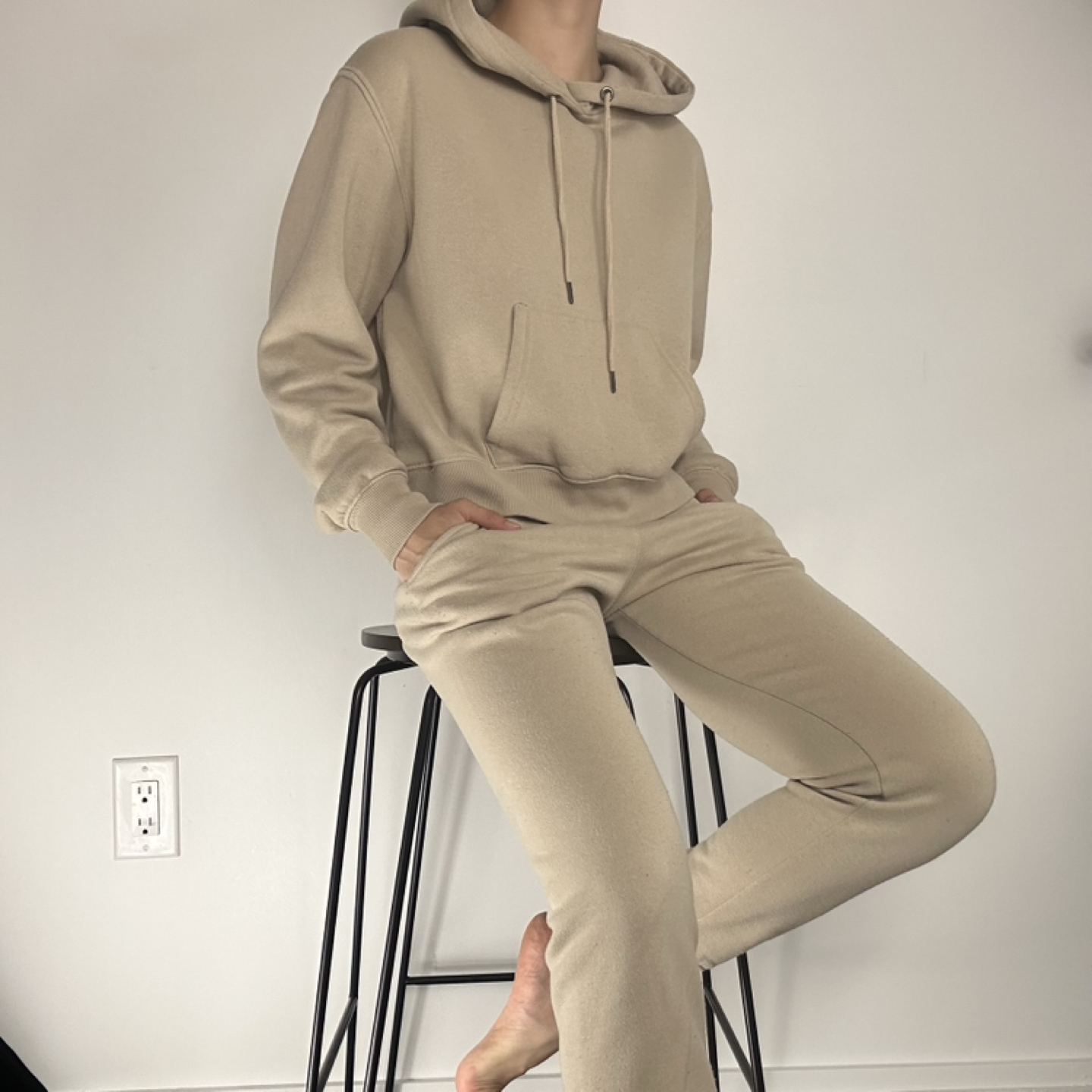 Beige Sweat Set - photo 5