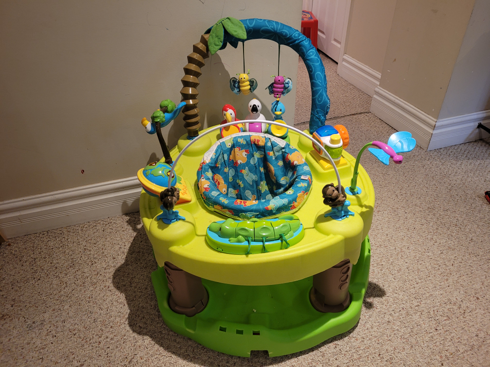 jungle exersaucer