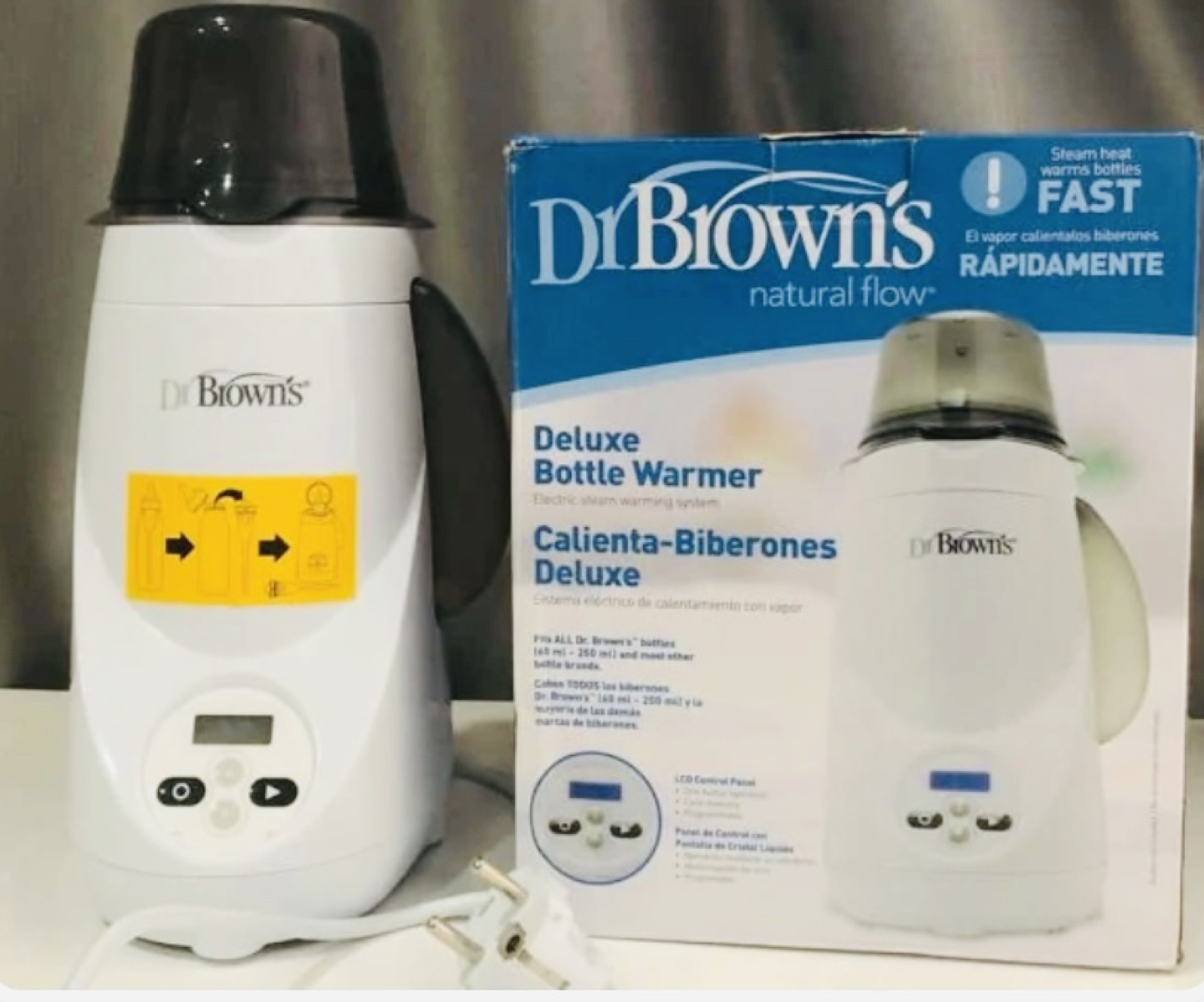 New Dr browns bottle warmer and sterilizer thumbnail