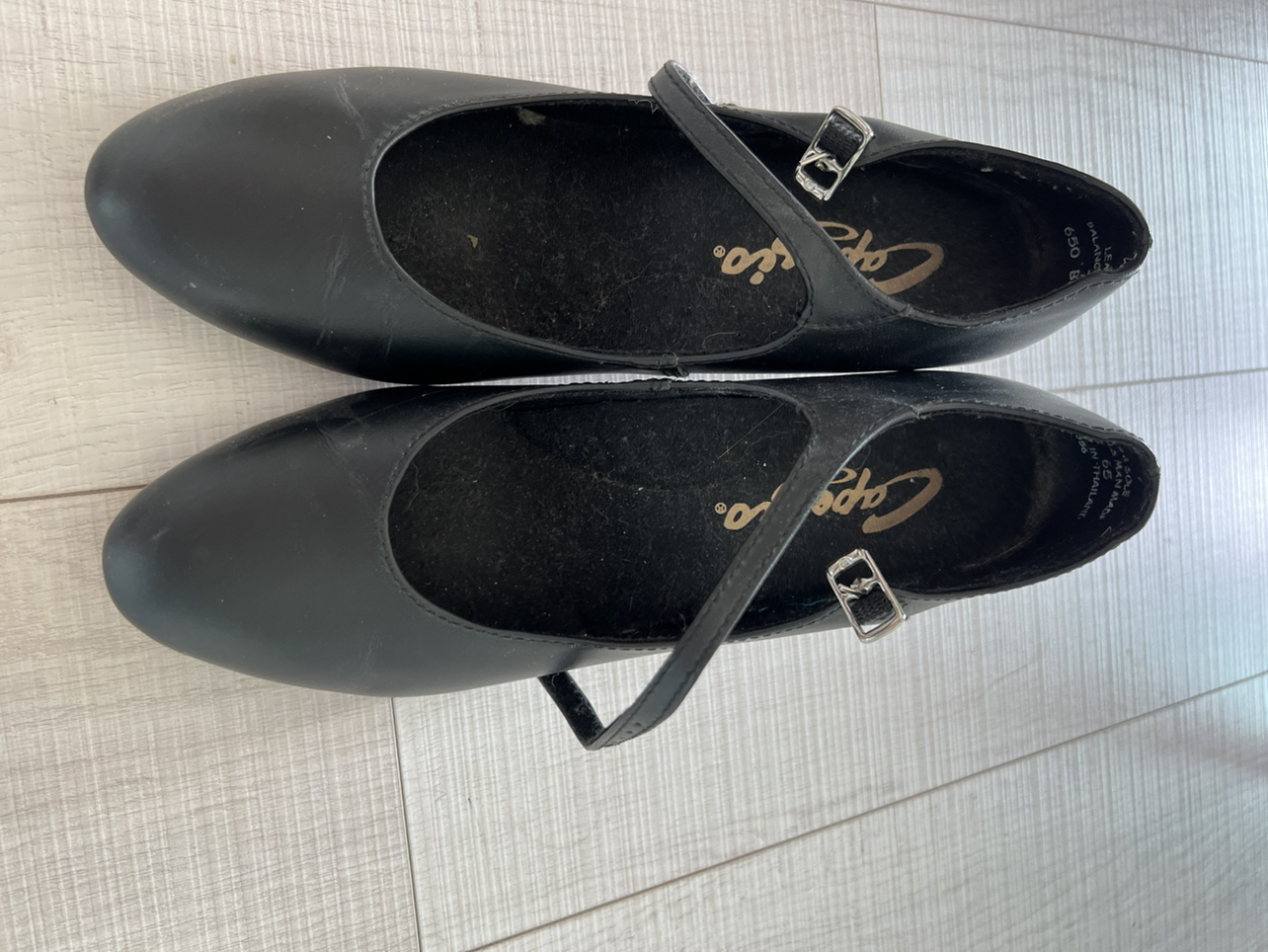 Genuine leather dance shoes size 7 - photo 2