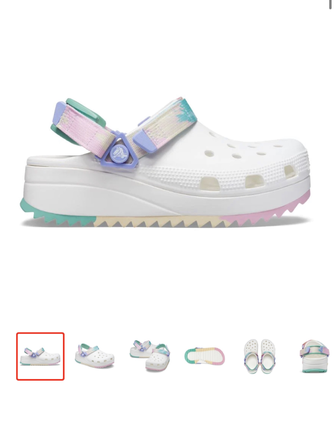 Crocs, Unisex Hiker Ombre Clog thumbnail