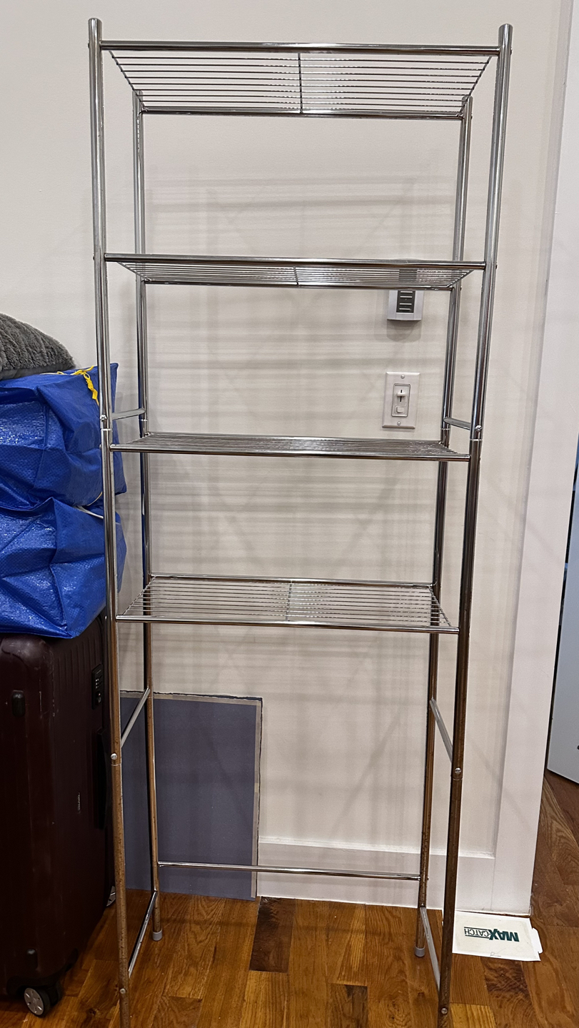 Honey-Can-Do 4-Tier Space Saver Shelf, Chrome, - photo 2
