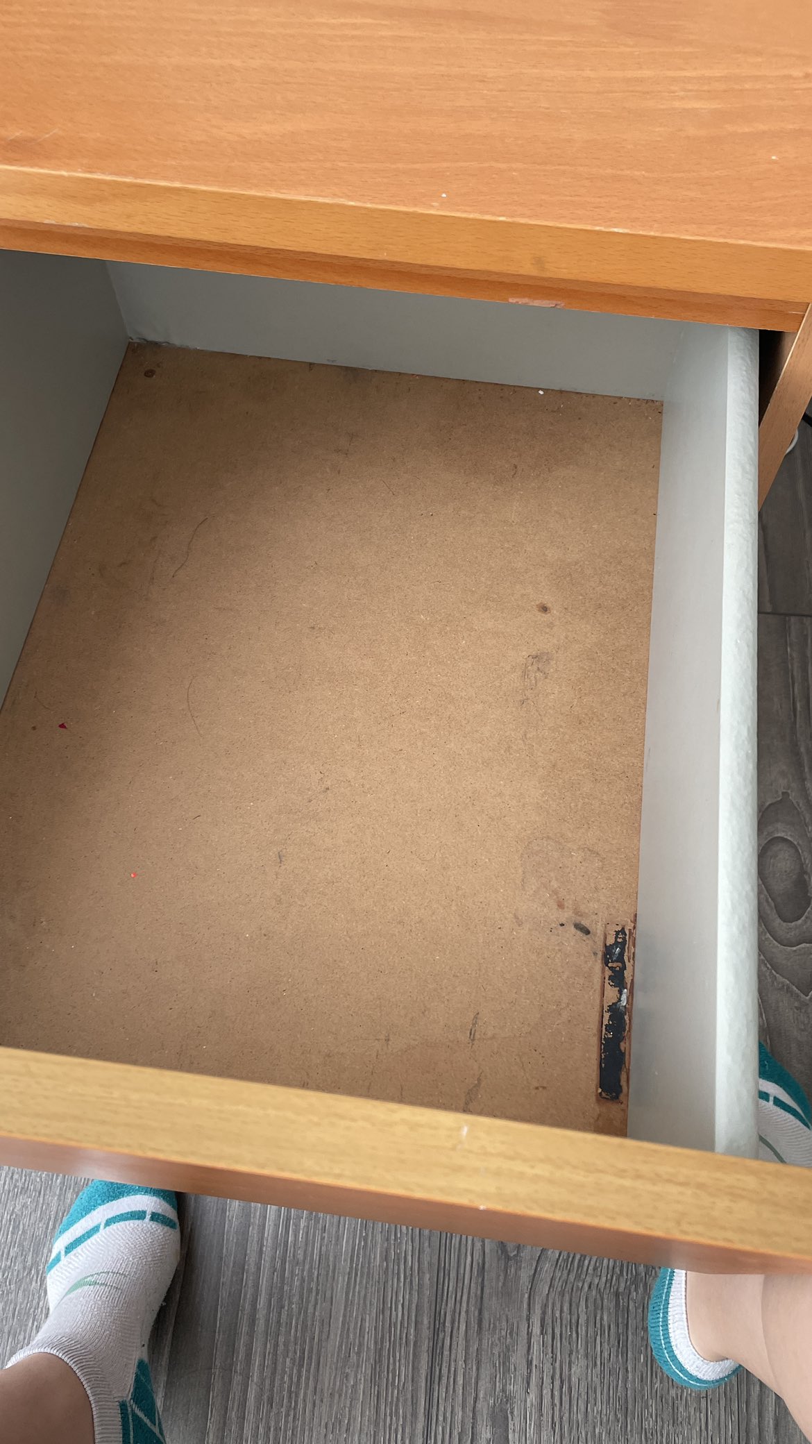 Wooden side table - photo 2