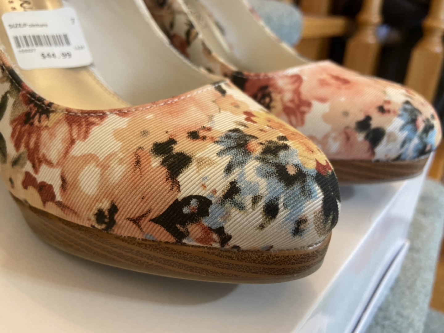 Christian Siriano Floral Stiletto Heels image indicator(6)