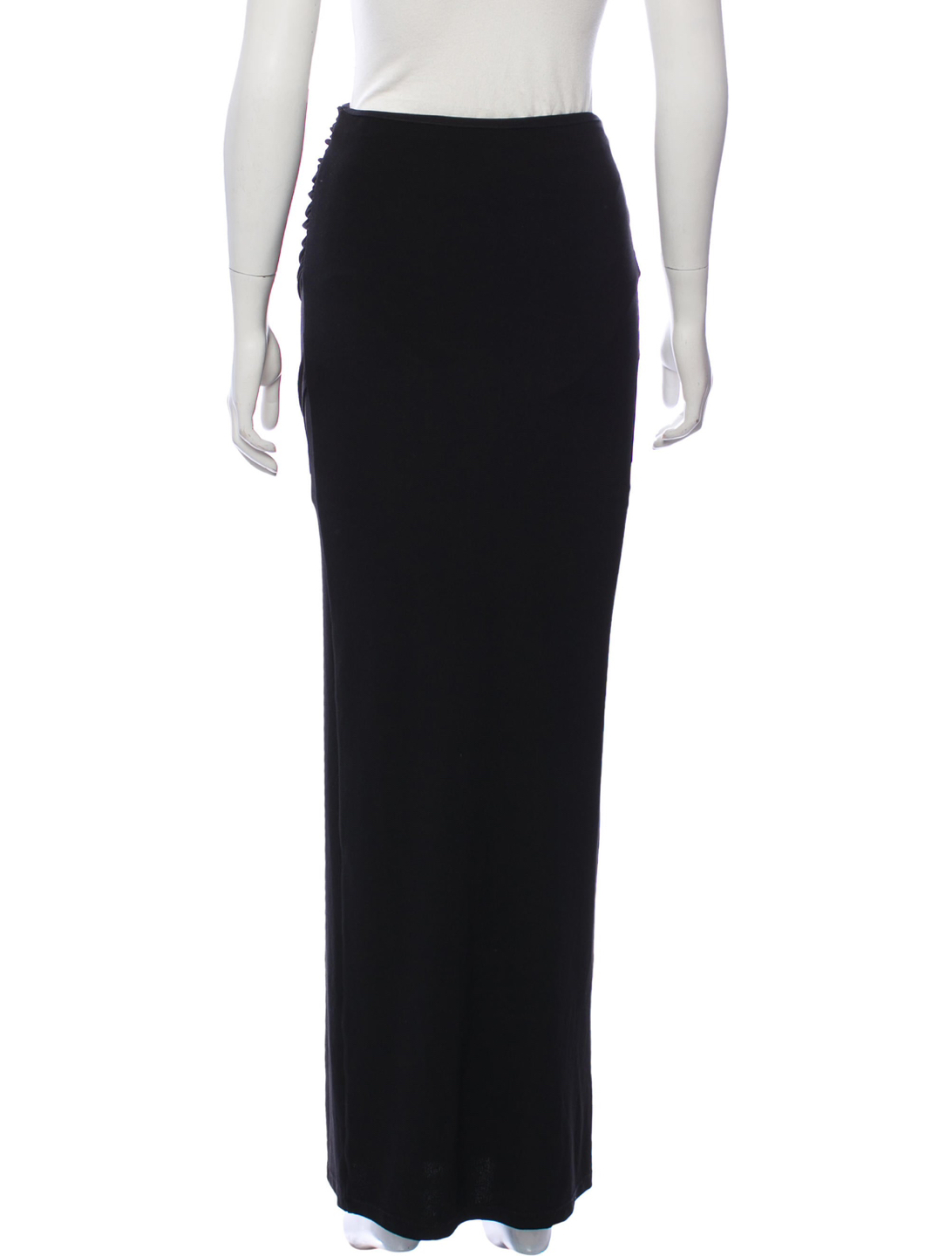 Alice + Olivia black slit maxi skirt 2 XS - photo 3