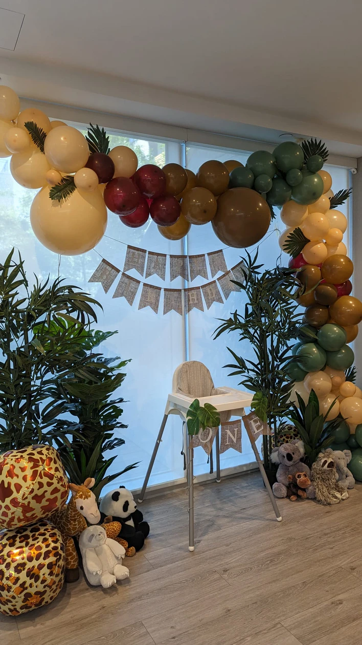 (WILD ONE ) Safari theme party decor part 2/2 thumbnail