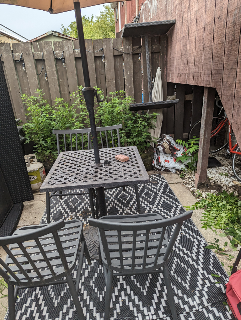patio set