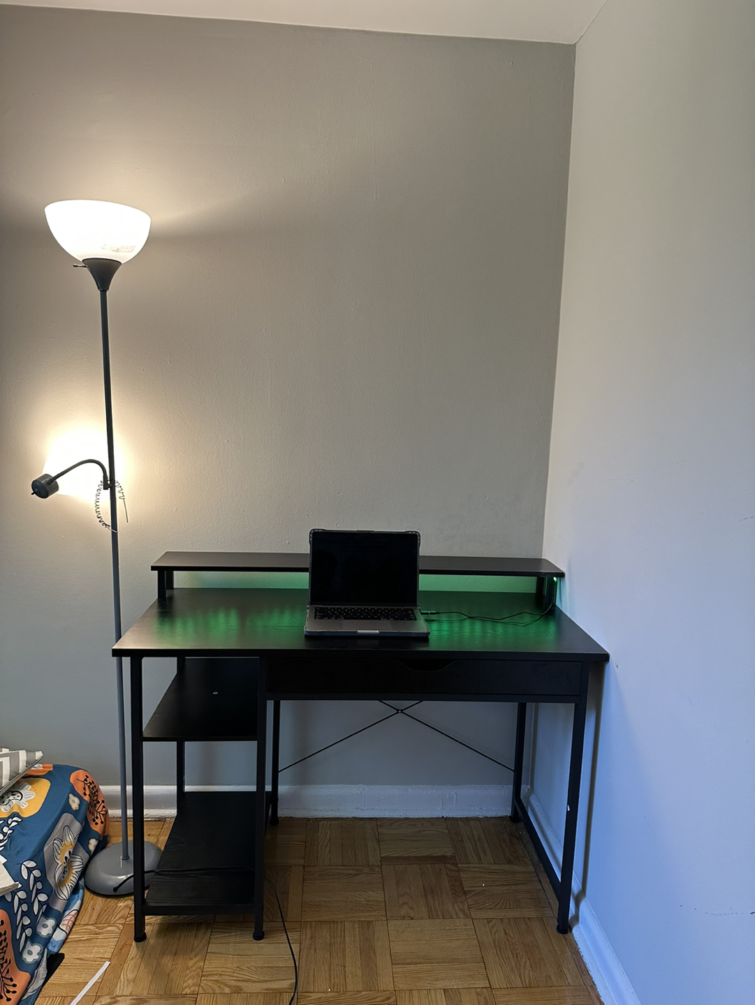 Computer Desk with Shelves and Drawer, 47” - photo 3