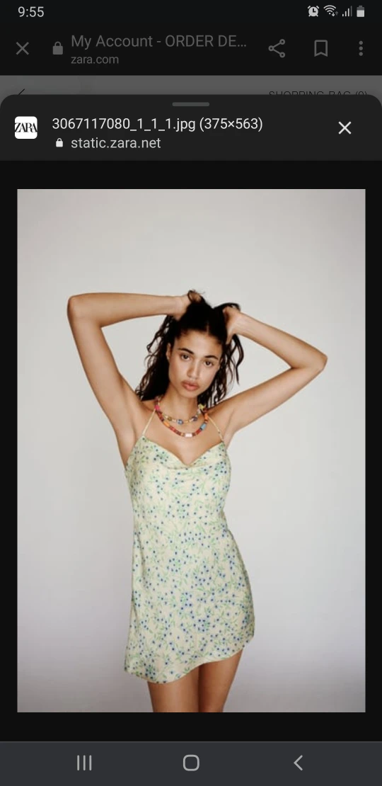 Printed Structured Dress