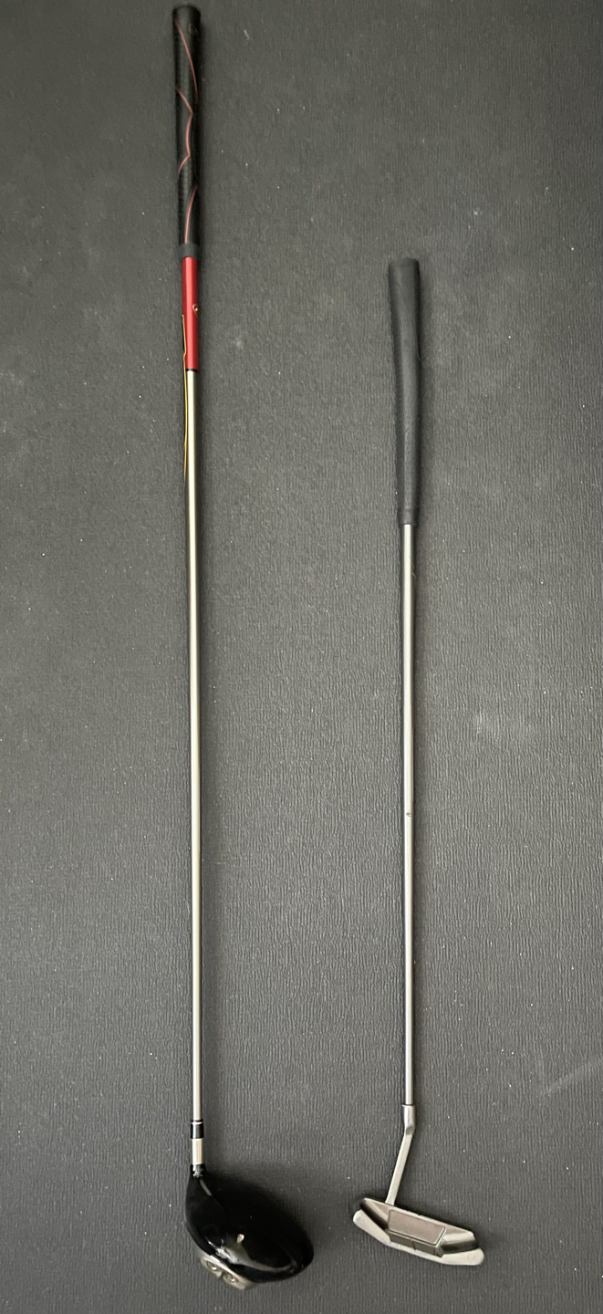 TaylorMade R7 Quad Driver 9.5 and Winfield Power Edge Putter thumbnail