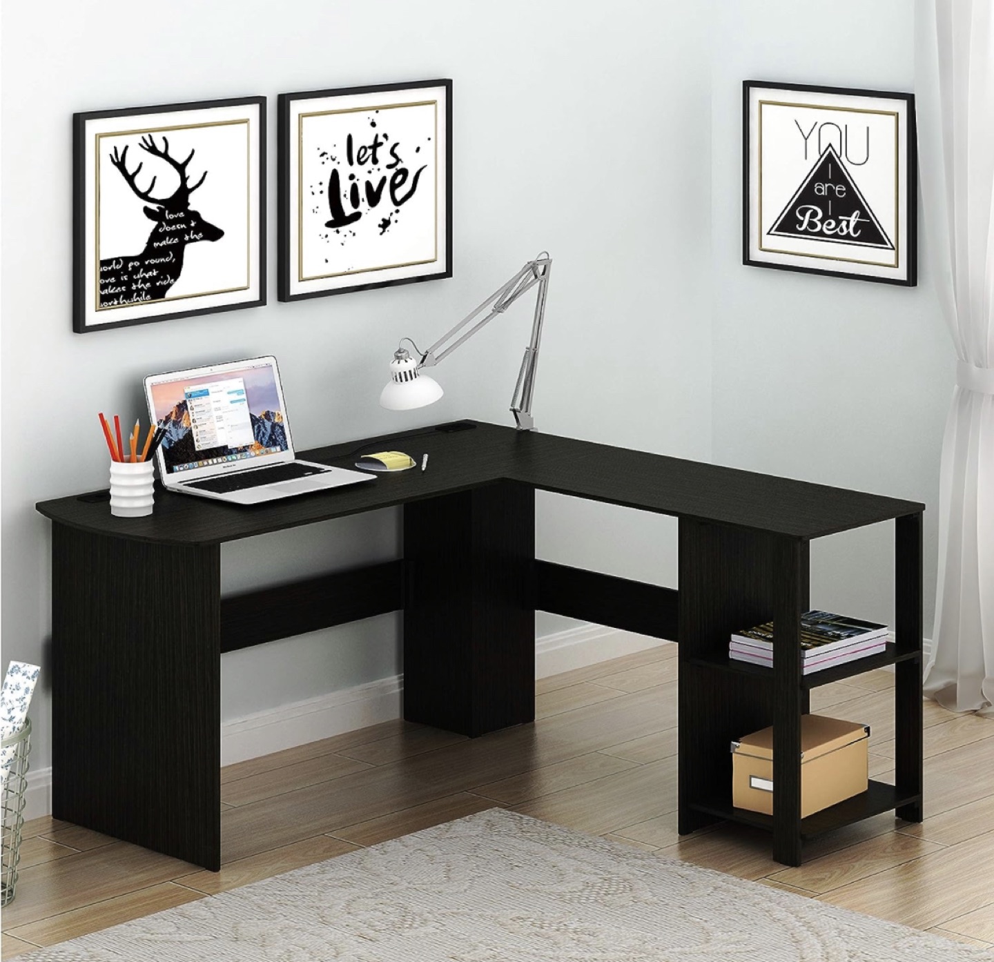 l shape desk