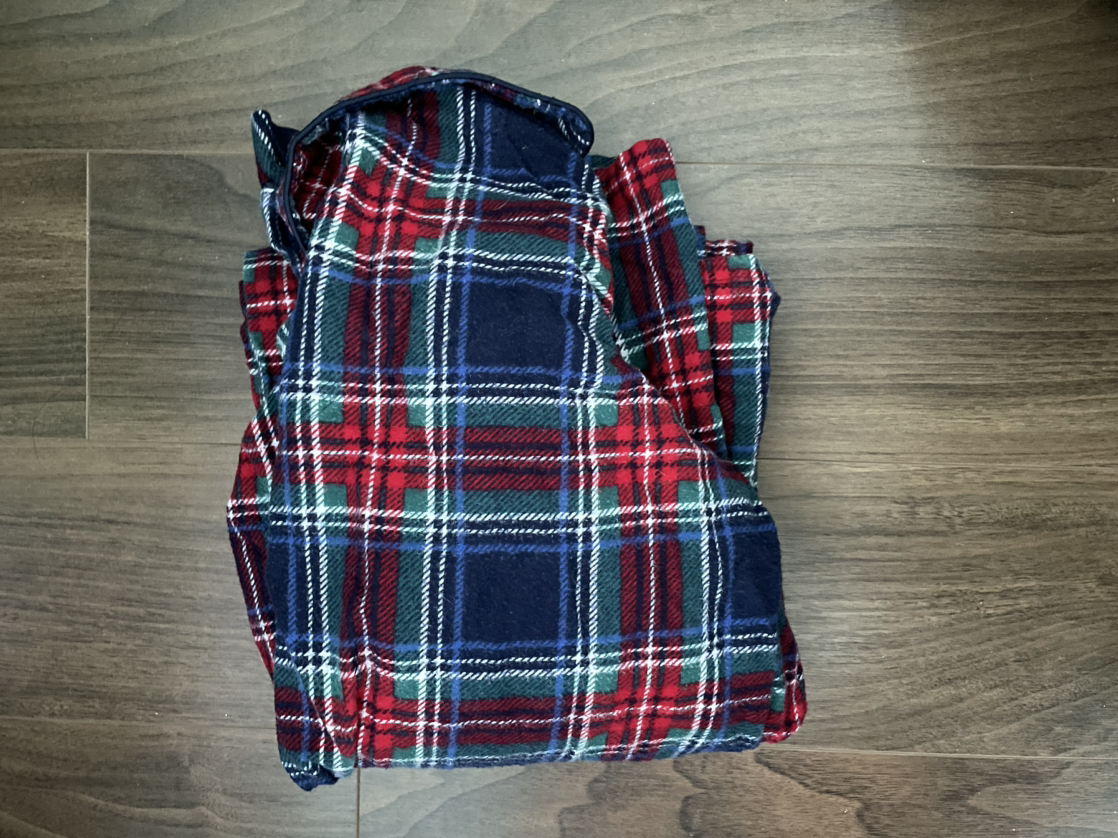 Plaid Pyjama Set #freecycle thumbnail