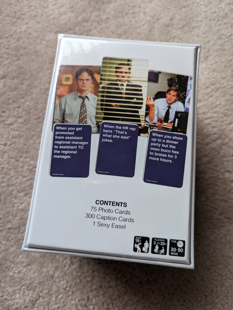 Brand New The Office What Do You Meme Game image indicator(3)