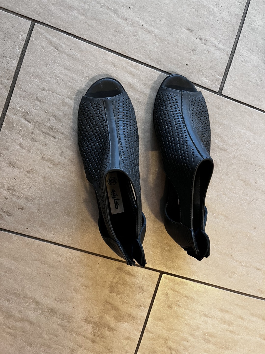 Leather gray shoes - photo 2