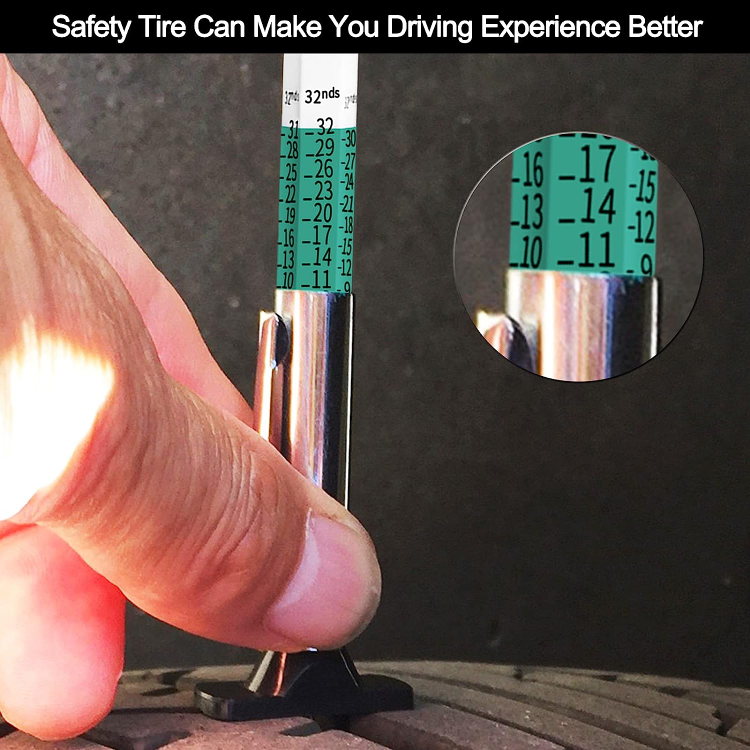 Smart Color Coded Tire Tread Depth Gauge image indicator(2)
