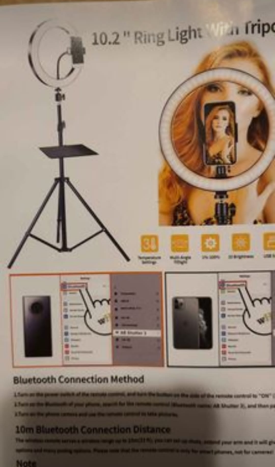 10.2 Ringling with tripod stand