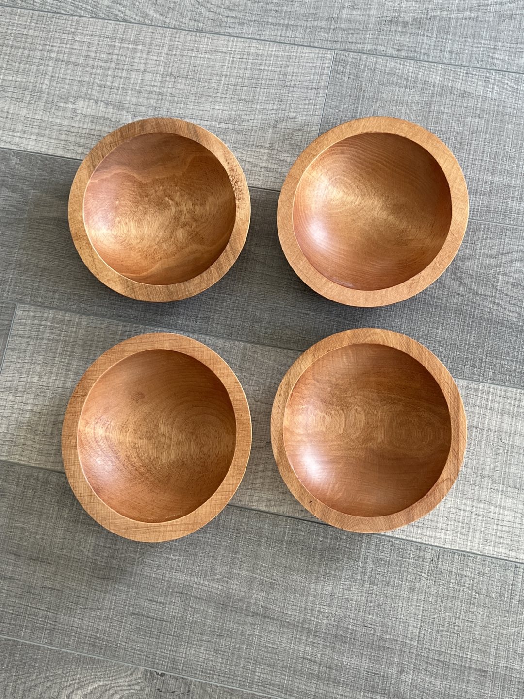 Teak bowls MCM Vintage thumbnail