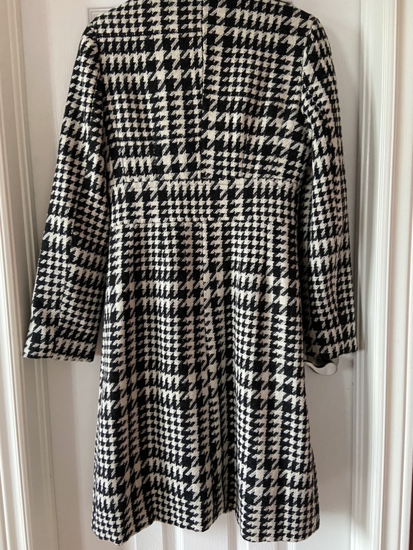Costa Blanca Women's Houndstooth Wool Coat US - photo 4