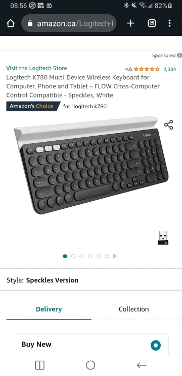 Logitech bluetooth keyboard - photo 2