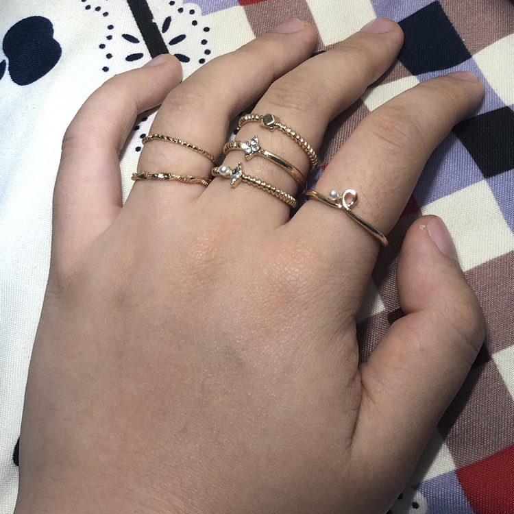 Cute Zircon Rings - $2.00/one or $10.00/all 6 - photo 4