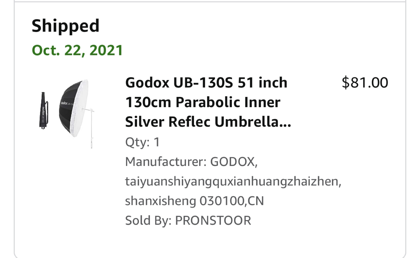 Photography equipment image indicator(8)