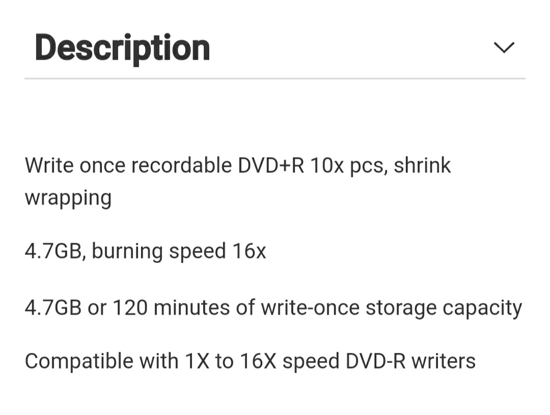 #freecycle Onn DVD+R 10 Pack image indicator(3)