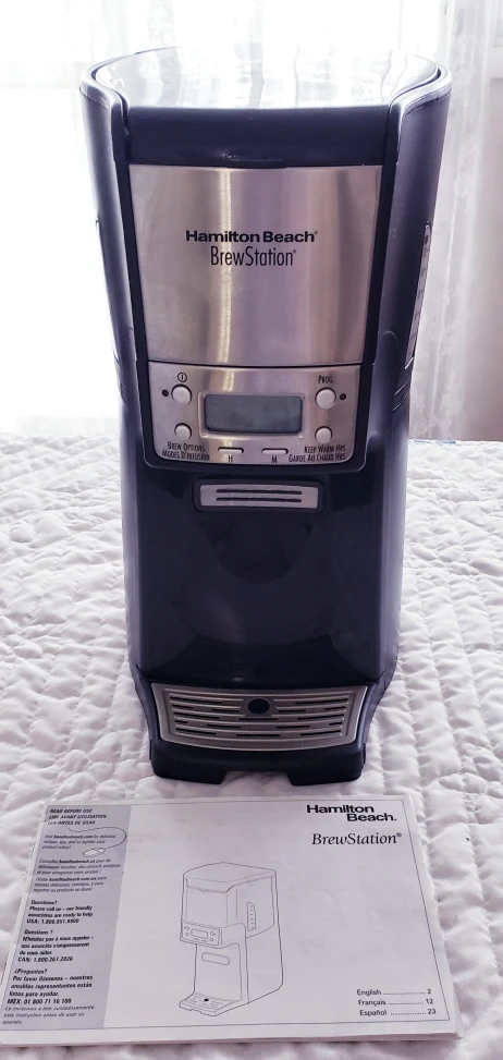12-cup  BrewStation coffee maker
