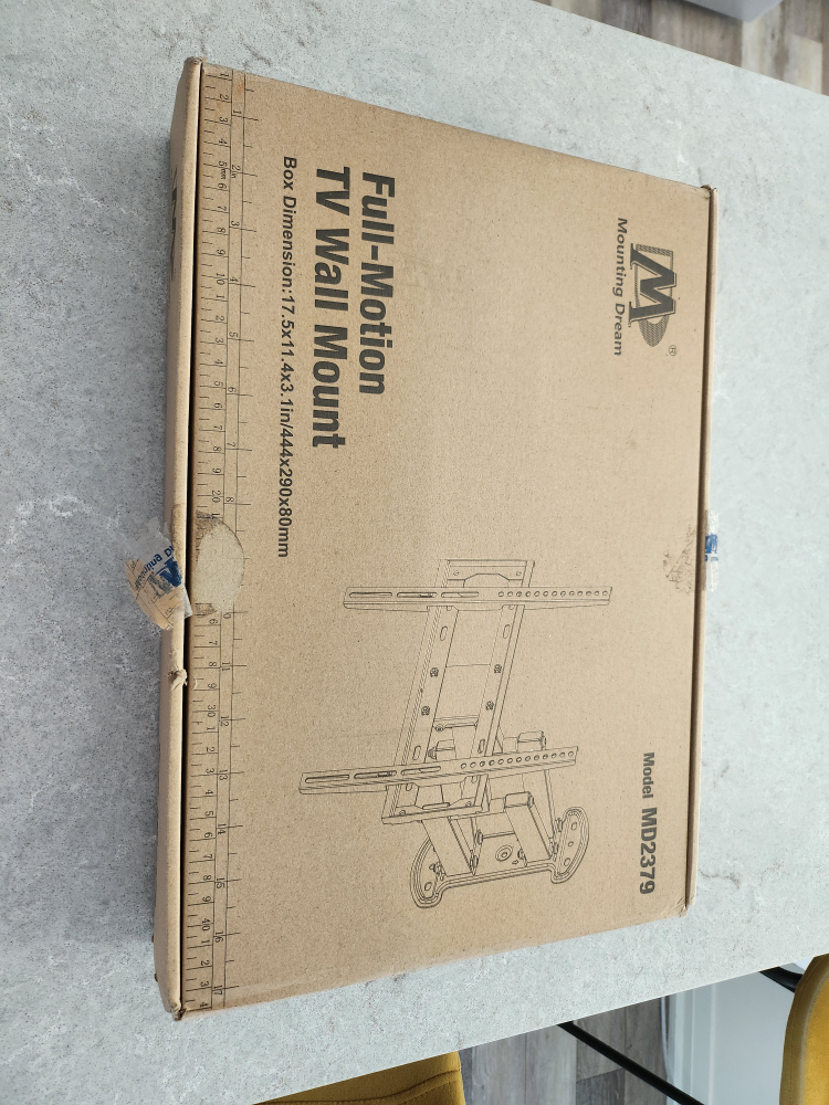 TV Wall Mount (Mounting Dream) #freecycle - photo 3