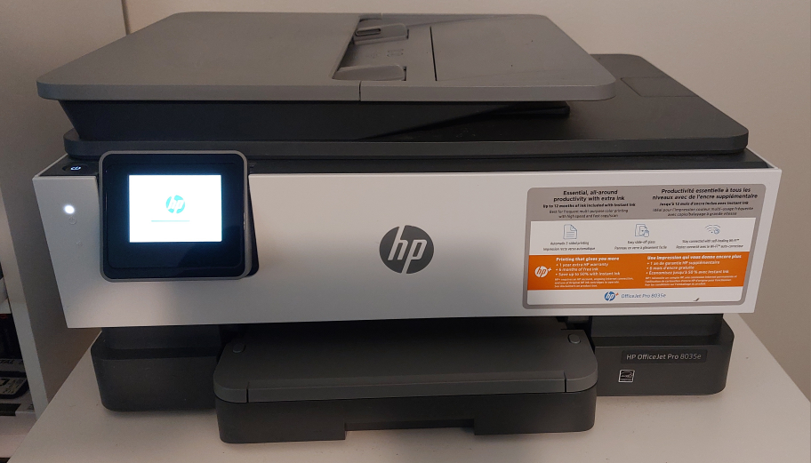 FREE - HP OfficeJet Pro 8035e Wireless Color All-in-One Printer