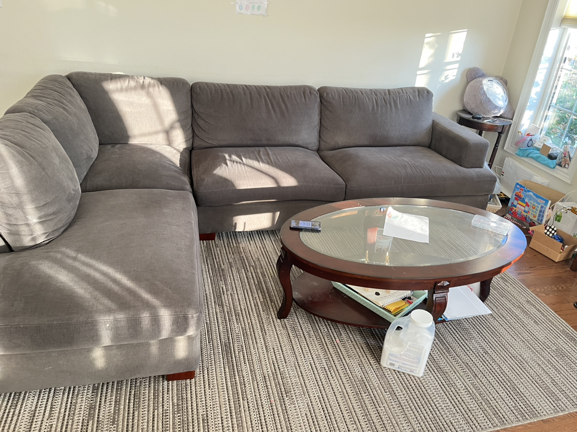 Fabric sofa