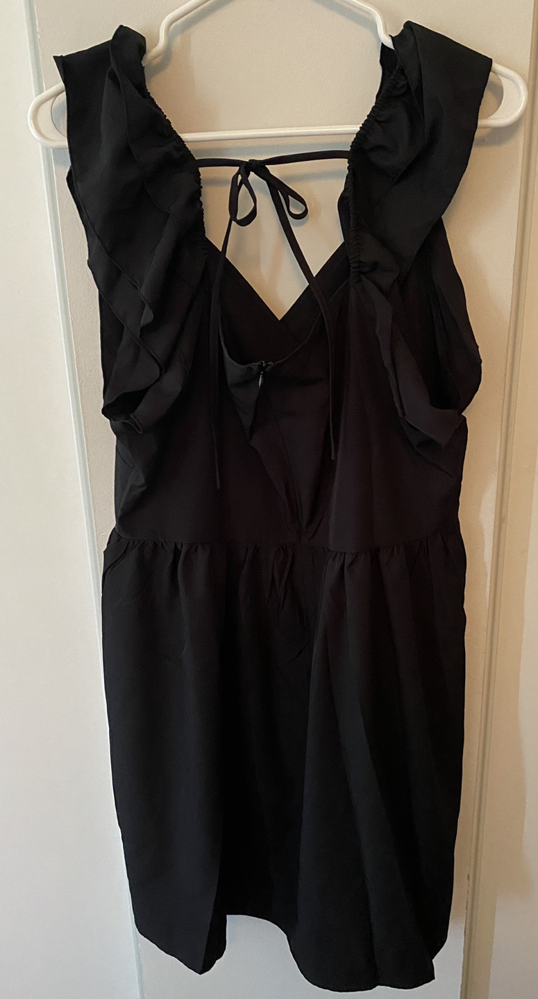 Ruffle Trim Surplice Neck Dress - photo 3