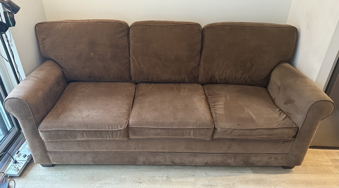 MUST BE GONE BY AUGUST 24: Pull-out Couch thumbnail