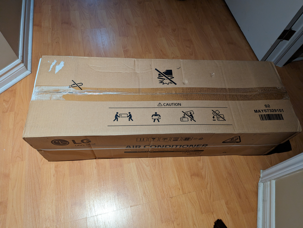Brand New LG Ductless AC system (Multi-type) with single head - photo 4