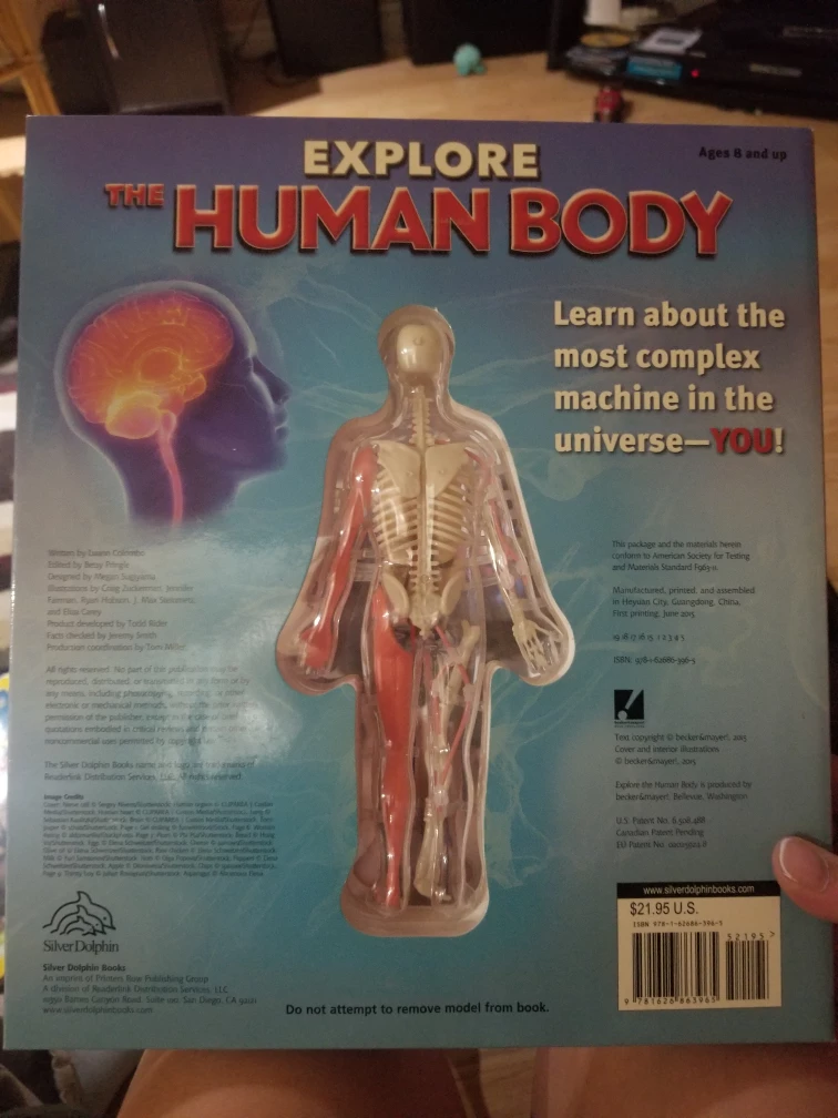 Explore the Human Body 3D  Book - photo 2