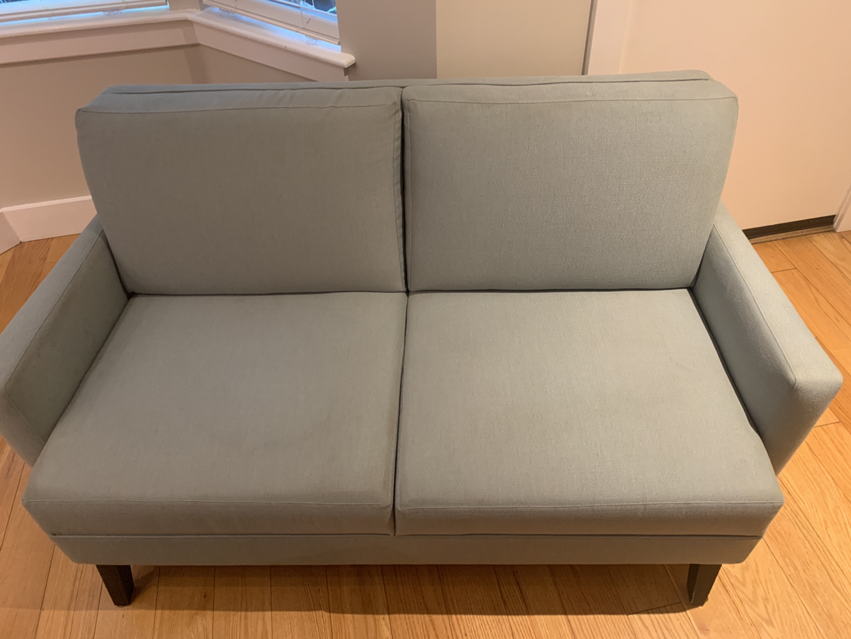 Light blue sofa thumbnail